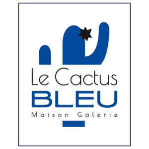 Logo cactus bleu